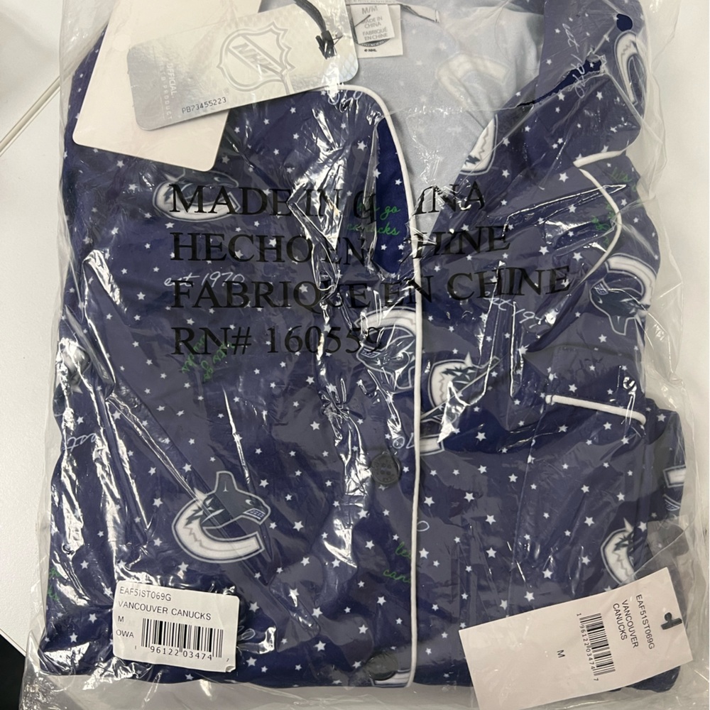 New Vancouver Canuck’s pajamas